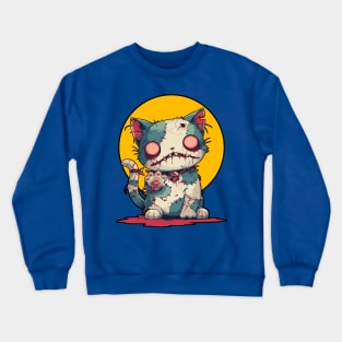 Zombie Cat (ゾンビキャット) Crewneck Sweatshirt